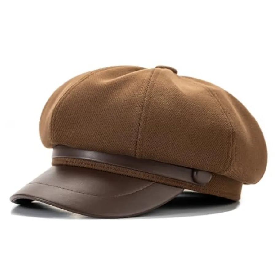 ASTOC Newsboy Hats for Women and Men Beret Women's Beret Octagonal Cap
ASTOC Newsboy Hats for Women and Men Beret Women's Beret Octagonal Cap