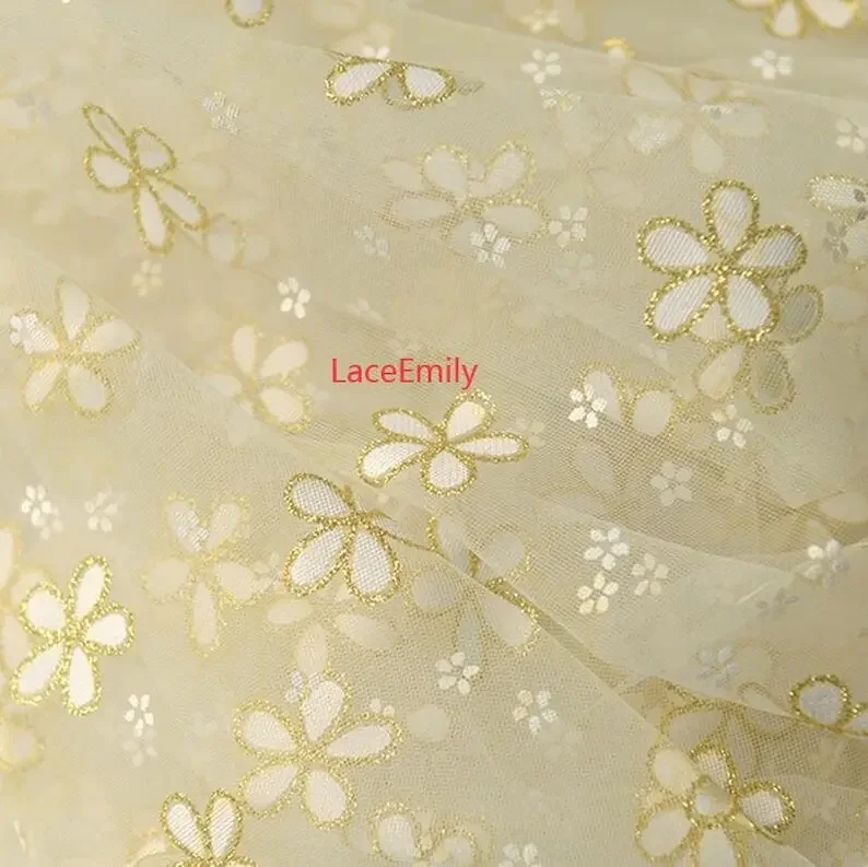 8 Colors glitter flower lace fabric floral mesh tulle fabric for Bridal Wedding dress girl dress baby dress 1 yards
8 Colors glitter flower lace fabric floral mesh tulle fabric for Bridal Wedding dress girl dress baby dress 1 yards