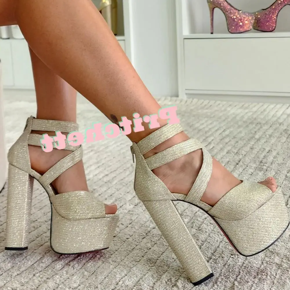 Platform Square Peep Toe Women Sandals Cross Strap Back Zipper Block High Heels Solid Ankle Strap Women Stilettos 2025 New
Platform Square Peep Toe Women Sandals Cross Strap Back Zipper Block High Heels Solid Ankle Strap Women Stilettos 2025 New