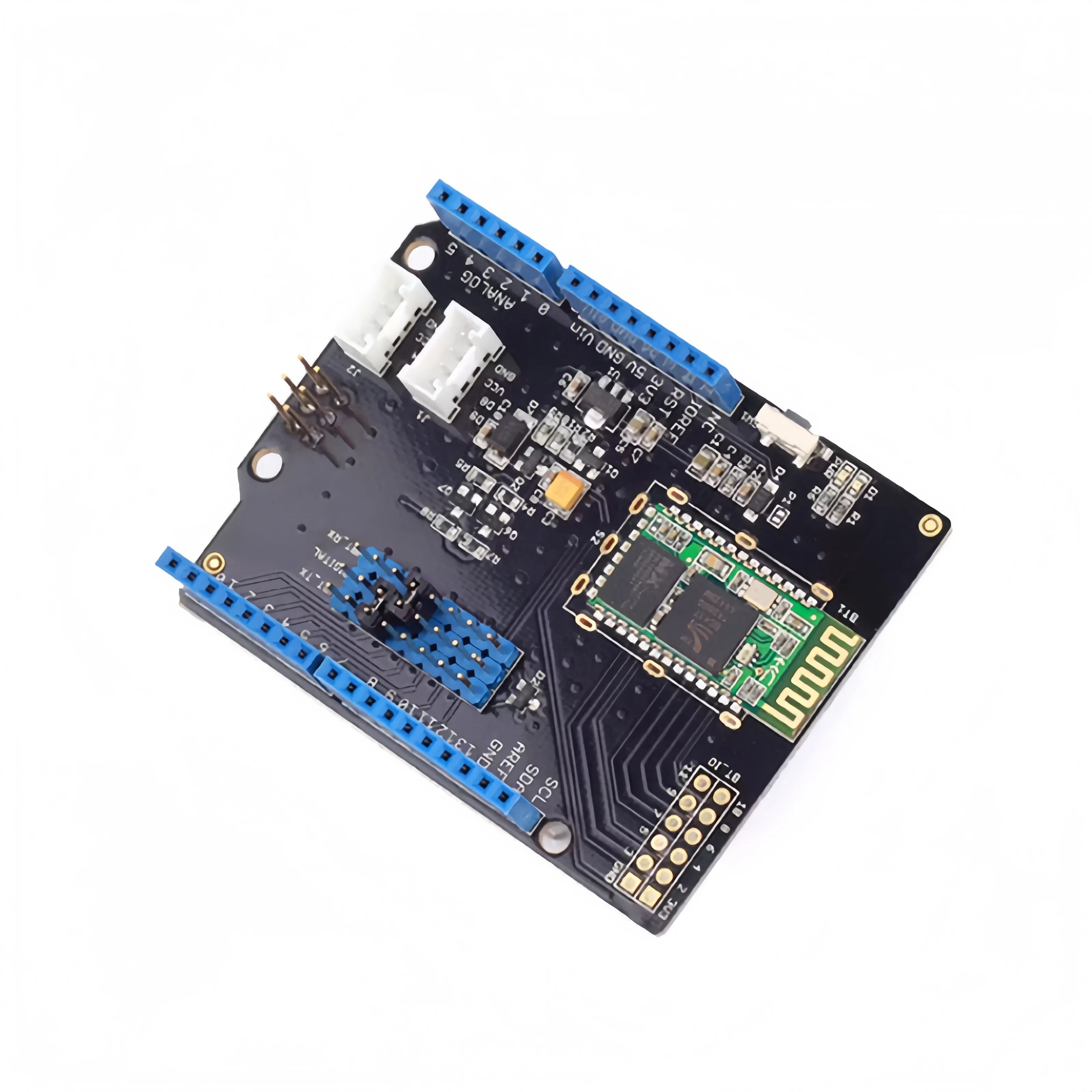 1pcs Original Genuine Serial Bluetooth v2.1 EDR Expansion Board Blueseeed Shield V2 (HM01)
1pcs Original Genuine Serial Bluetooth v2.1 EDR Expansion Board Blueseeed Shield V2 (HM01)