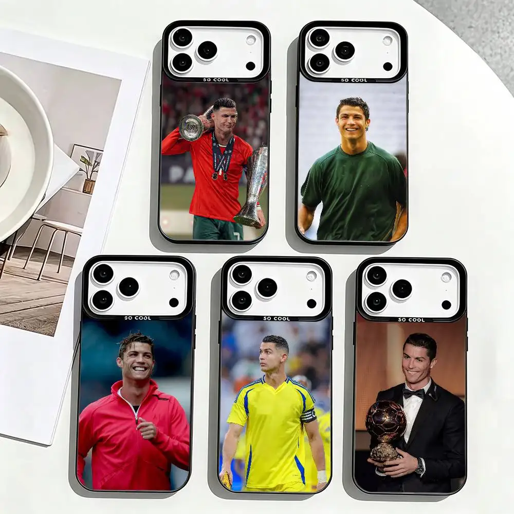 CR7 Cristiano-O Ronaldo Football Phone Case For iPhone17,16,15,14,13,12,11Plus,Pro Max,XS,Colorful Silver Phone case Funda Cover
CR7 Cristiano-O Ronaldo Football Phone Case For iPhone17,16,15,14,13,12,11Plus,Pro Max,XS,Colorful Silver Phone case Funda Cover
