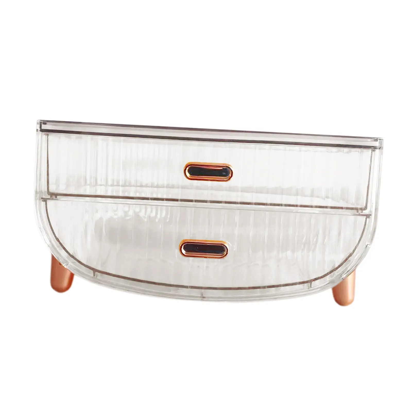 2 Tiers Makeup Case Cosmetic Desktop Case Dustproof Bathroom Organizer Case
2 Tiers Makeup Case Cosmetic Desktop Case Dustproof Bathroom Organizer Case