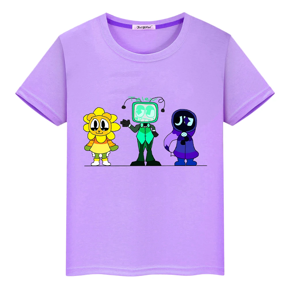 Dandys World print 100%Cotton t shirt for kids boy 10year Tees Cartoon Tops anime Short pride tshirt y2k one piece girls clothes
Dandys World print 100%Cotton t shirt for kids boy 10year Tees Cartoon Tops anime Short pride tshirt y2k one piece girls clothes