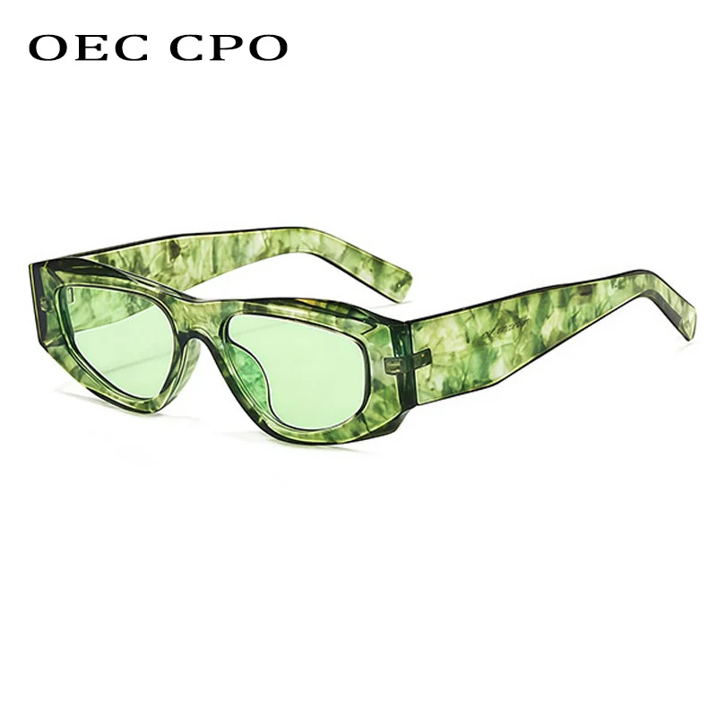 OEC CPO Colorful Fashion Square Sunglasses Women New Punk Green Leopard Sun Glasses Female UV400 Shades Outdoor Men Eyewear
OEC CPO Colorful Fashion Square Sunglasses Women New Punk Green Leopard Sun Glasses Female UV400 Shades Outdoor Men Eyewear