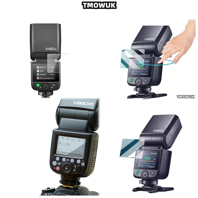 For Godox X3 V100 V1 Pro AD600BM V860 III V850 III TT685 II V480 - Frosted Tempered Glass Cover Film For Flash Light
For Godox X3 V100 V1 Pro AD600BM V860 III V850 III TT685 II V480 - Frosted Tempered Glass Cover Film For Flash Light