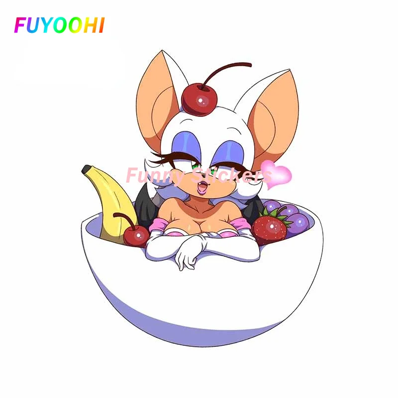 FUYOOHI Play Stickers Fashion Fruit Bat Rouge Portable RV Cartoon Car Bumper Sticker Waterproof Anime Trunk Personalized Decal
FUYOOHI Play Stickers Fashion Fruit Bat Rouge Portable RV Cartoon Car Bumper Sticker Waterproof Anime Trunk Personalized Decal