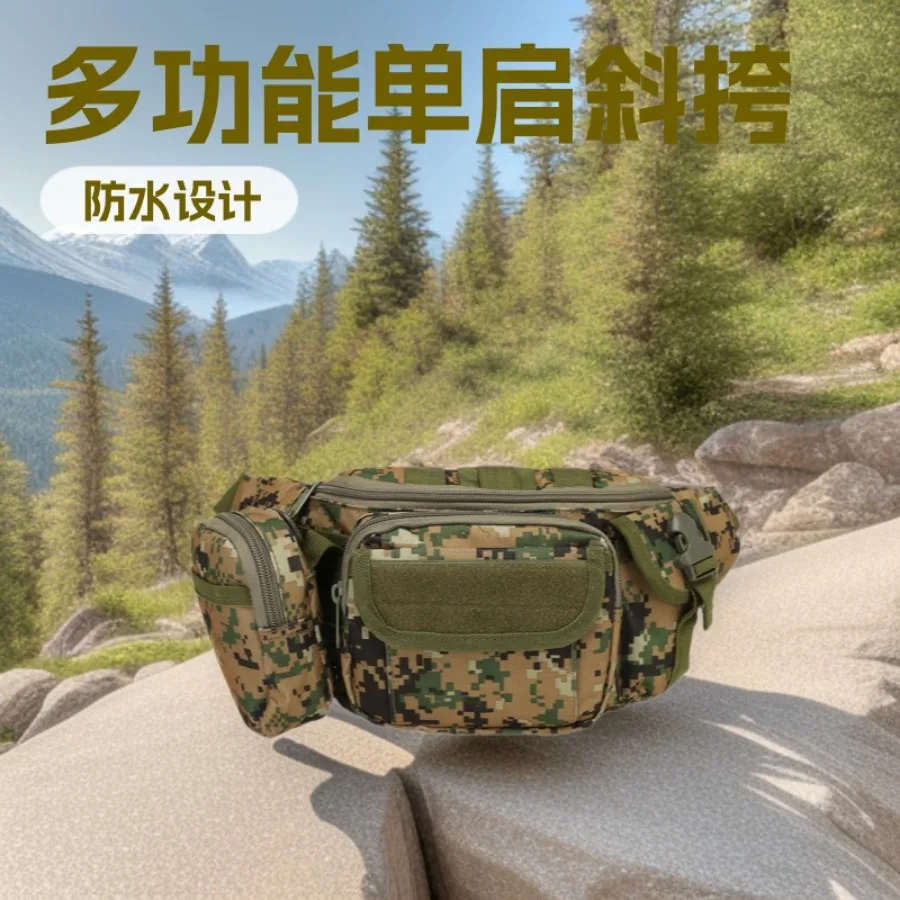 【New Arrival】Camouflage Tactical Waist Bag, Waterproof Outdoor Fanny Pack with MOLLE System & Multiple Pockets for Hunting & Hiking
【New Arrival】Camouflage Tactical Waist Bag, Waterproof Outdoor Fanny Pack with MOLLE System & Multiple Pockets for Hunting & Hiking