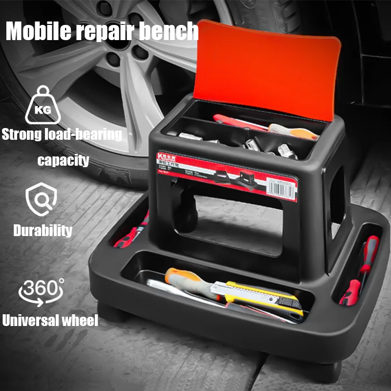 Mobile Car Repair Bench Pulley Polishing Film Beauty Repair Tool Bench Auto Repair Work Bench Storage
Mobile Car Repair Bench Pulley Polishing Film Beauty Repair Tool Bench Auto Repair Work Bench Storage