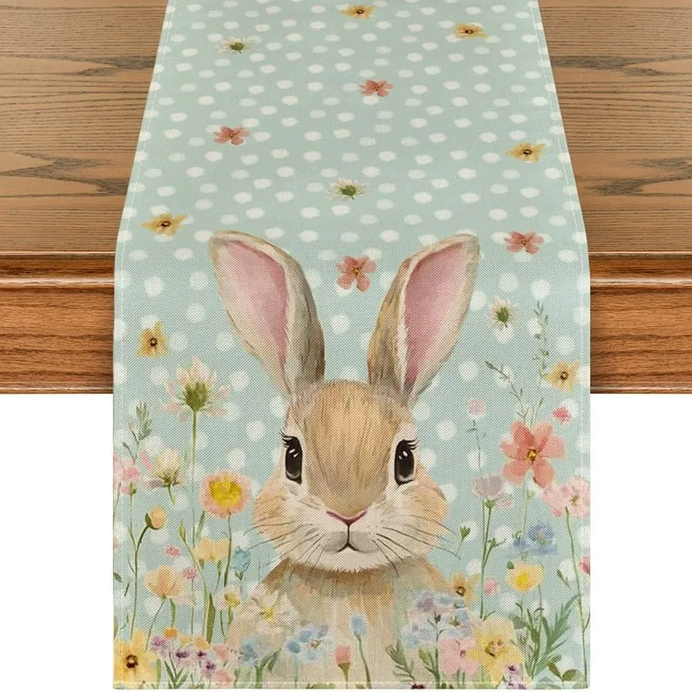 Пасхальная дорожка для стола Daisy Bunny Rabbit разных стилей на выбор для весеннего украшения кухонного стола
Пасхальная дорожка для стола Daisy Bunny Rabbit разных стилей на выбор для весеннего украшения кухонного стола