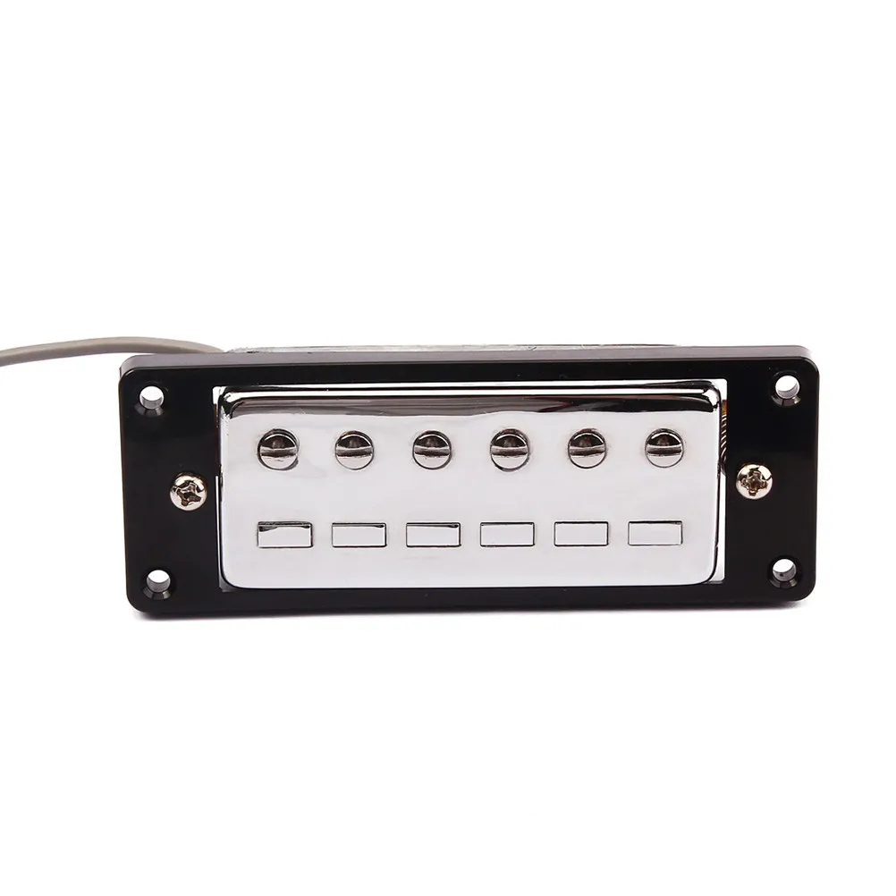 Комплект звукоснимателей для электрогитары Black Frame Humbucker: бридж и нейк, высококачественный звук, расстояние между полюсами 52 мм (бридж) и 50 мм (нейк)
Комплект звукоснимателей для электрогитары Black Frame Humbucker: бридж и нейк, высококачественный звук, расстояние между полюсами 52 мм (бридж) и 50 мм (нейк)