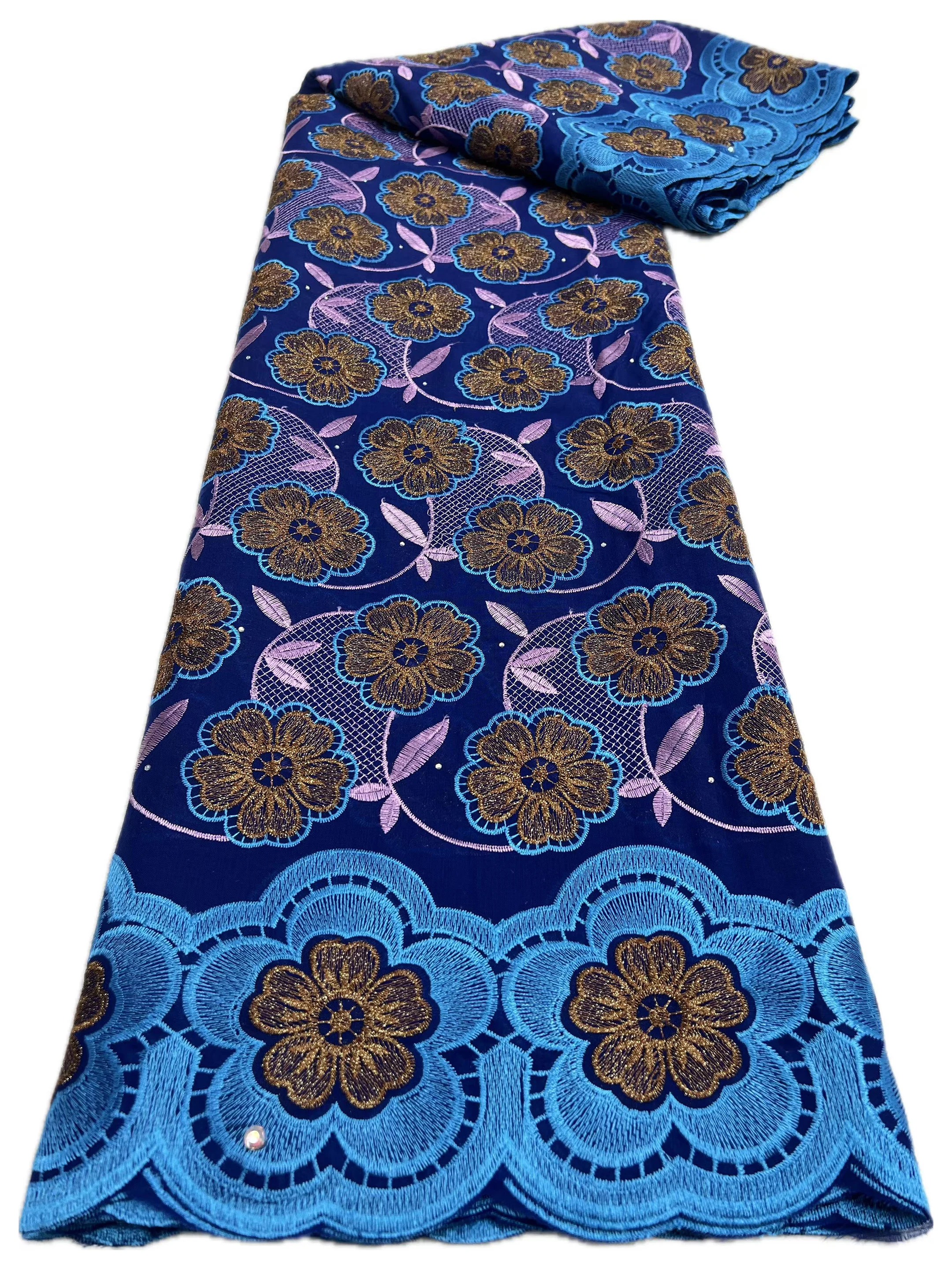 African Luxury Lace Cotton Fabric Swiss Voile Lace 3D Flower Design 2026 Hot Style for Nigerian Wedding Party Clothing Making
African Luxury Lace Cotton Fabric Swiss Voile Lace 3D Flower Design 2026 Hot Style for Nigerian Wedding Party Clothing Making