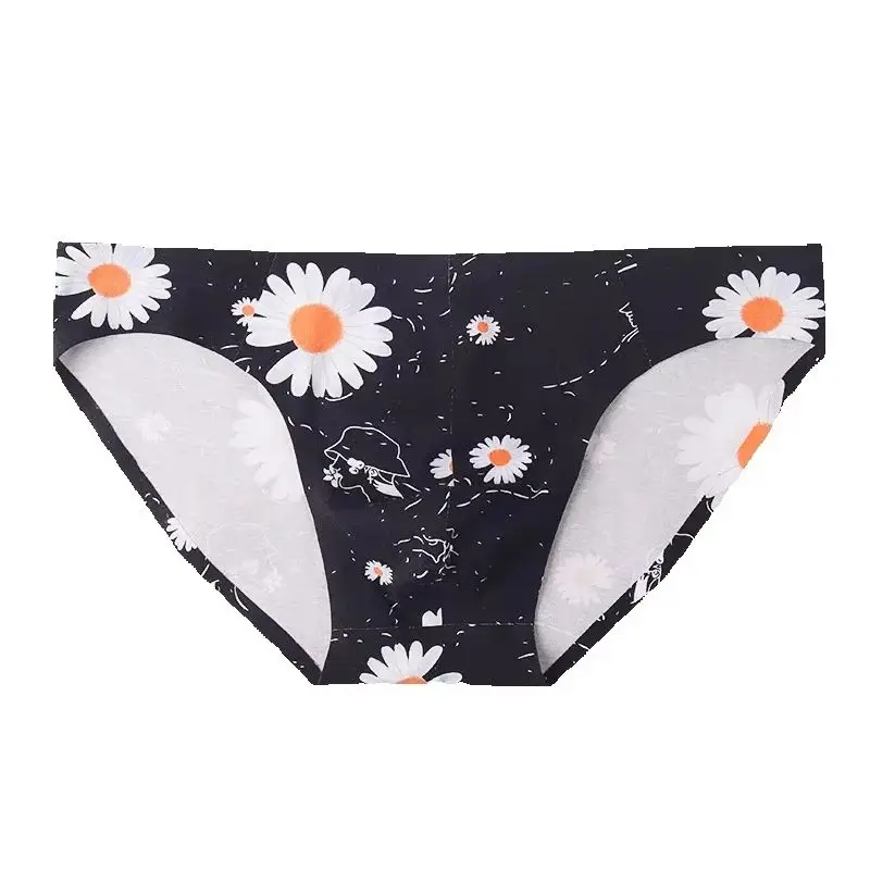 Men's Sexy Brief Underwear Daisy Printed Seamless Cotton Breathable Sports Panties Gays Sexy Low Waist U Convex Pouch Underpants
Men's Sexy Brief Underwear Daisy Printed Seamless Cotton Breathable Sports Panties Gays Sexy Low Waist U Convex Pouch Underpants