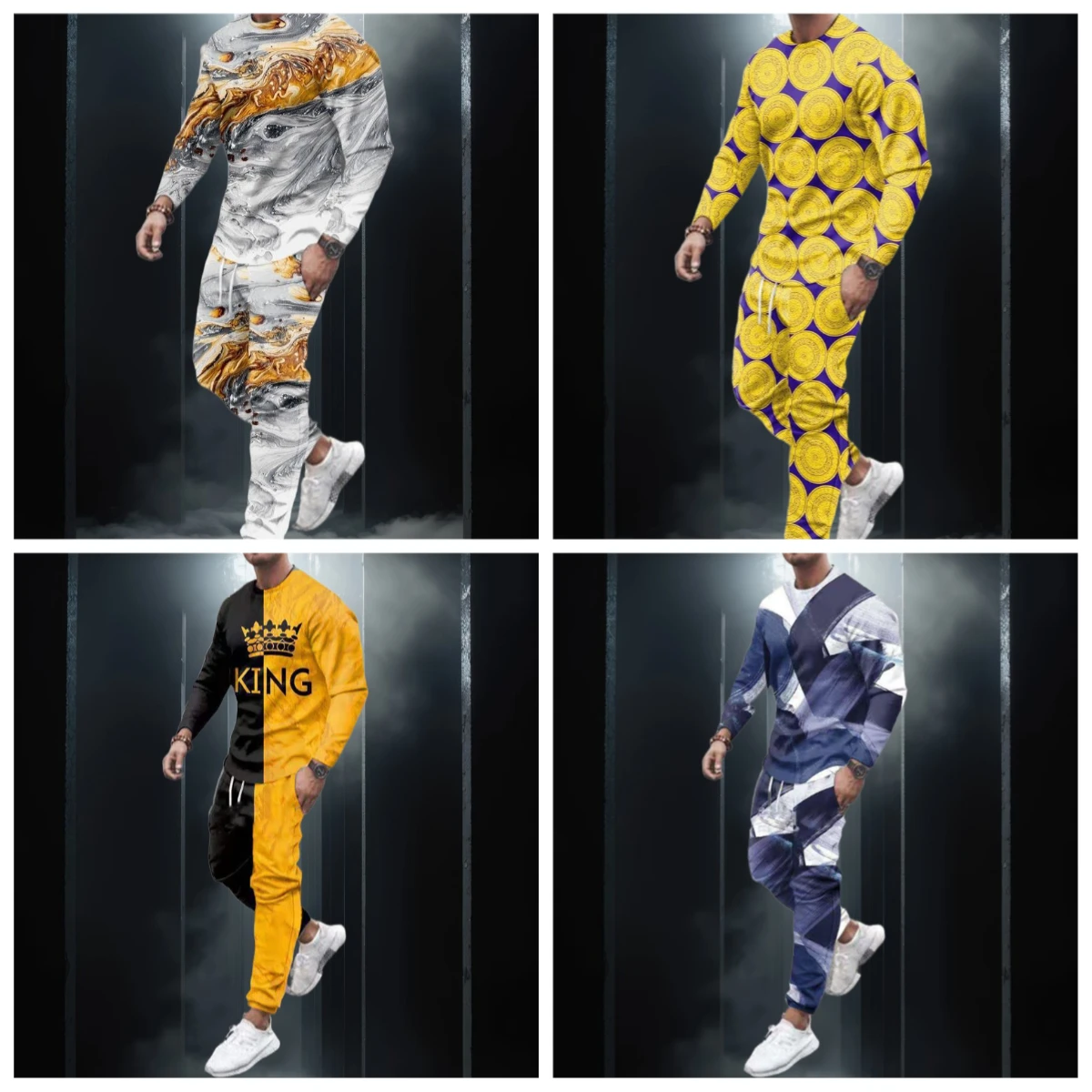 NEW Latest Explosive Suits 3D Printed Ethnic Style Hunting Graffiti Men's Fashion Trend Long Sleeve T-Shirt Pants Set for Adults
NEW Latest Explosive Suits 3D Printed Ethnic Style Hunting Graffiti Men's Fashion Trend Long Sleeve T-Shirt Pants Set for Adults