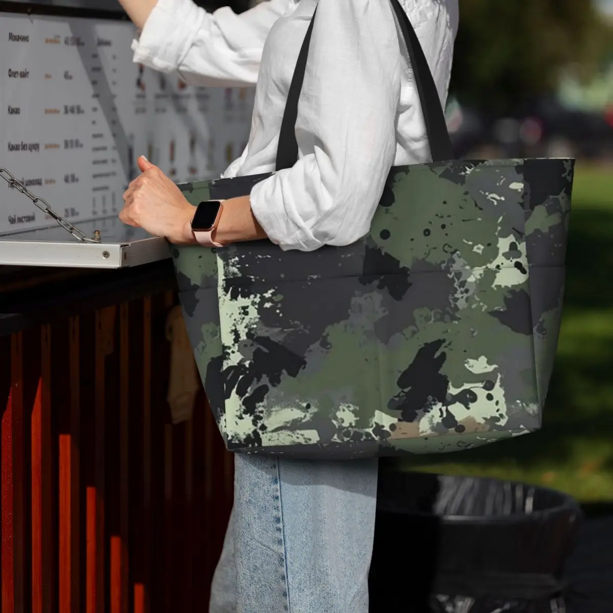 Camo Camouflage Army British DPM Beach Tote Bag Sport Gym Yoga Duffle Large Tote Bag Women Travel Bag Fitness bag
Camo Camouflage Army British DPM Beach Tote Bag Sport Gym Yoga Duffle Large Tote Bag Women Travel Bag Fitness bag