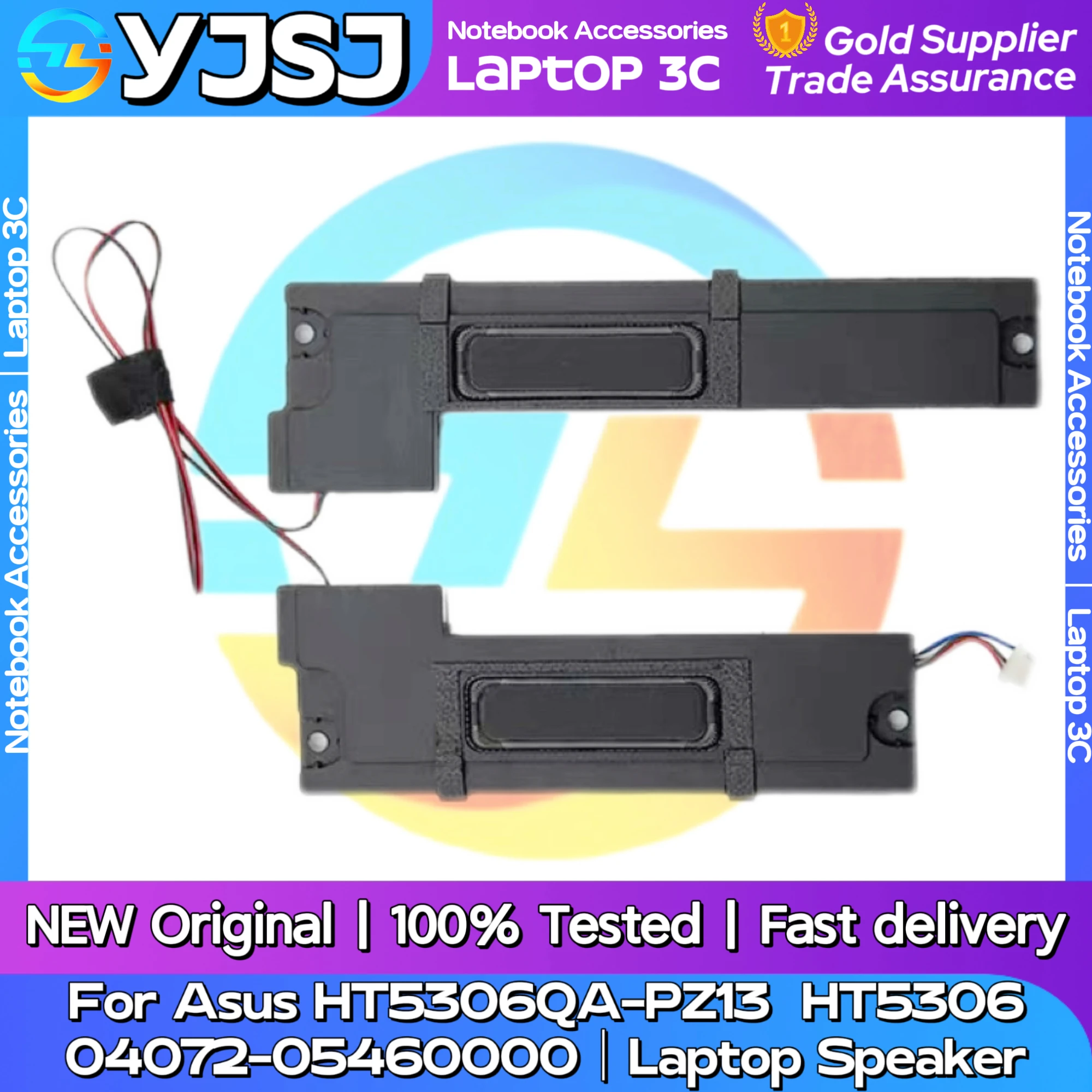 New Original Laptop Notebook Audio Speaker For Asus HT5306QA-PZ13 HT5306 04072-05460000 built-in speaker horn audio
New Original Laptop Notebook Audio Speaker For Asus HT5306QA-PZ13 HT5306 04072-05460000 built-in speaker horn audio