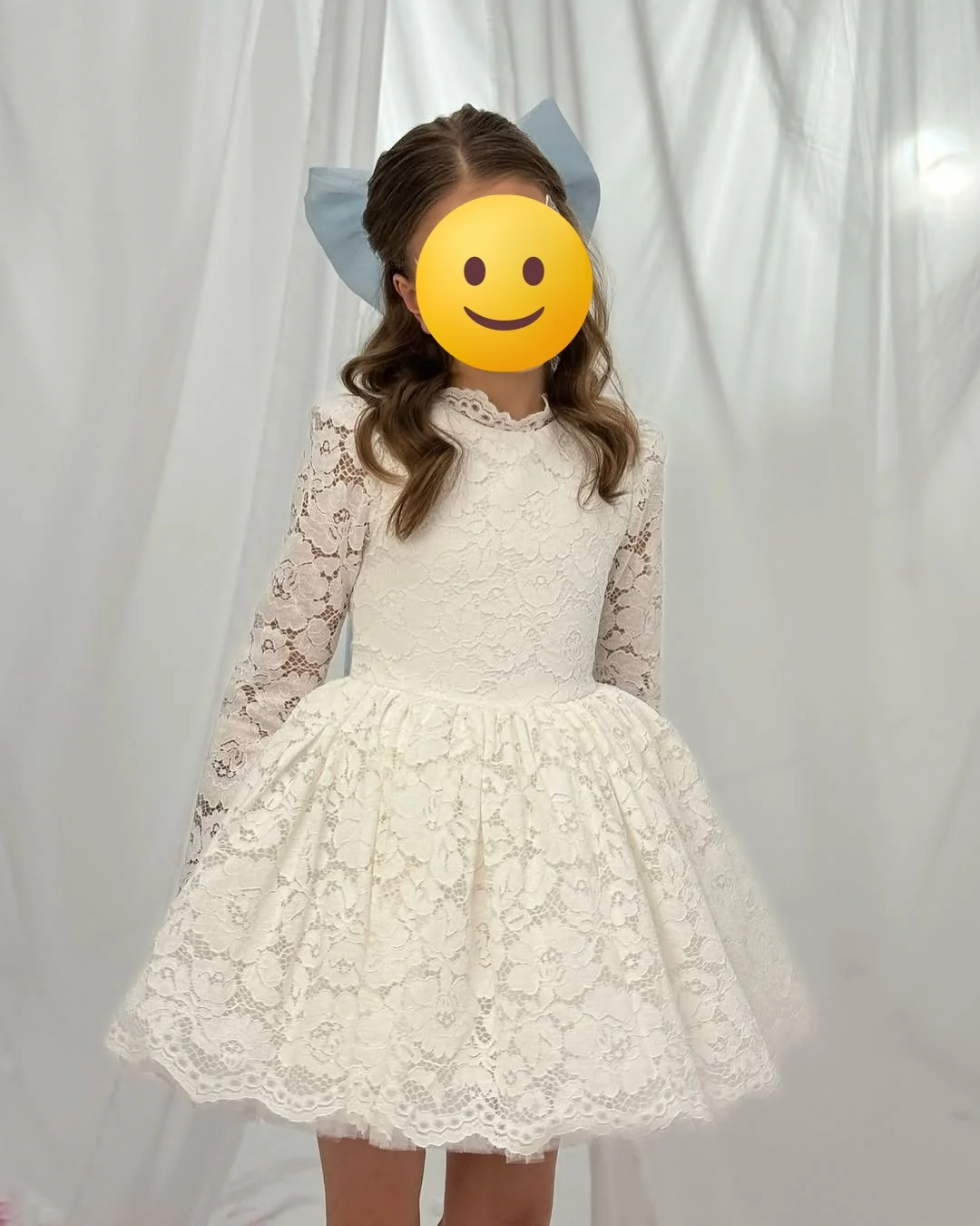Customized Ivory Milk Lace Flower Girl Dress for Wedding Knee Length Princess Kids First Communion Pageant Birthday Gowns
Customized Ivory Milk Lace Flower Girl Dress for Wedding Knee Length Princess Kids First Communion Pageant Birthday Gowns
