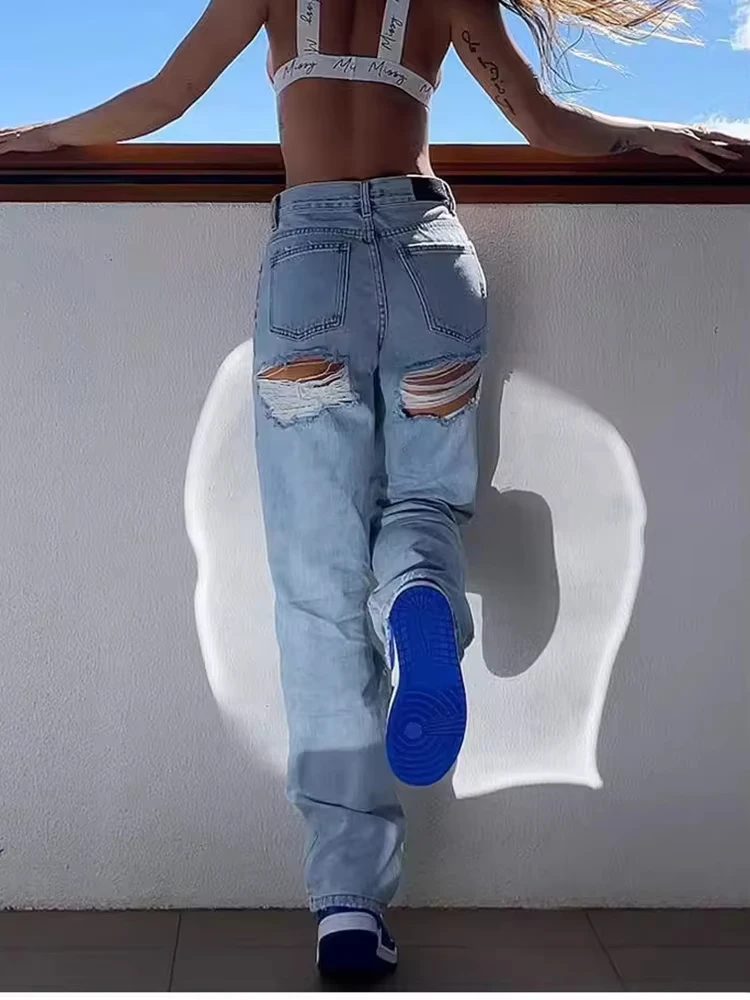 GG American Y2k Women's Baggy Jeans Summer 2026 Fashion High Waist Ripped Denim Pants Women Elegant
GG American Y2k Women's Baggy Jeans Summer 2026 Fashion High Waist Ripped Denim Pants Women Elegant