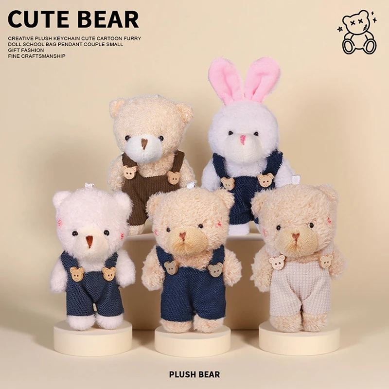 Cute Powder Blusher Bear Rabbit Cartoon Doll Shoulder Strap Lovers Backpack Pendant Plush Key Chain
Cute Powder Blusher Bear Rabbit Cartoon Doll Shoulder Strap Lovers Backpack Pendant Plush Key Chain