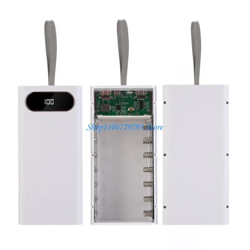 Y2GD Large DIY Box Quick Charging Case MicroUSB/Type c/USB1/USB2 
Y2GD Large DIY Box Quick Charging Case MicroUSB/Type c/USB1/USB2