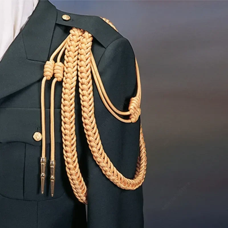 Наплечный шнур Aiguillette с двойной оплеткой армии США и двумя металлическими наконечниками, золотой, серебристый, Aguillette Aiglet Aglet
Наплечный шнур Aiguillette с двойной оплеткой армии США и двумя металлическими наконечниками, золотой, серебристый, Aguillette Aiglet Aglet