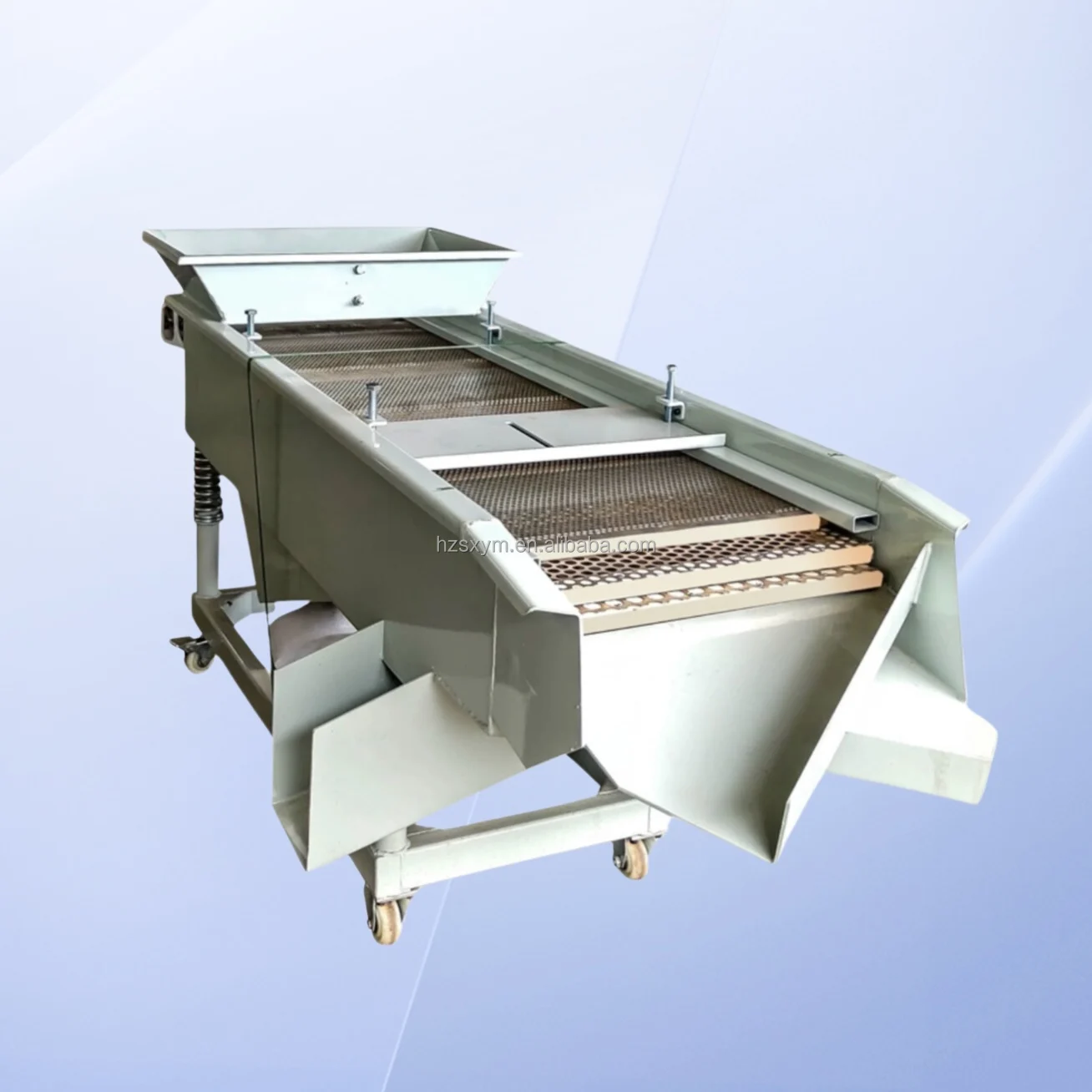New High Efficiency Rice Seed, Corn, Candy, Sieve Machine Wheat Small Food Electric Linear Vibrating Screen Separating Machine
New High Efficiency Rice Seed, Corn, Candy, Sieve Machine Wheat Small Food Electric Linear Vibrating Screen Separating Machine