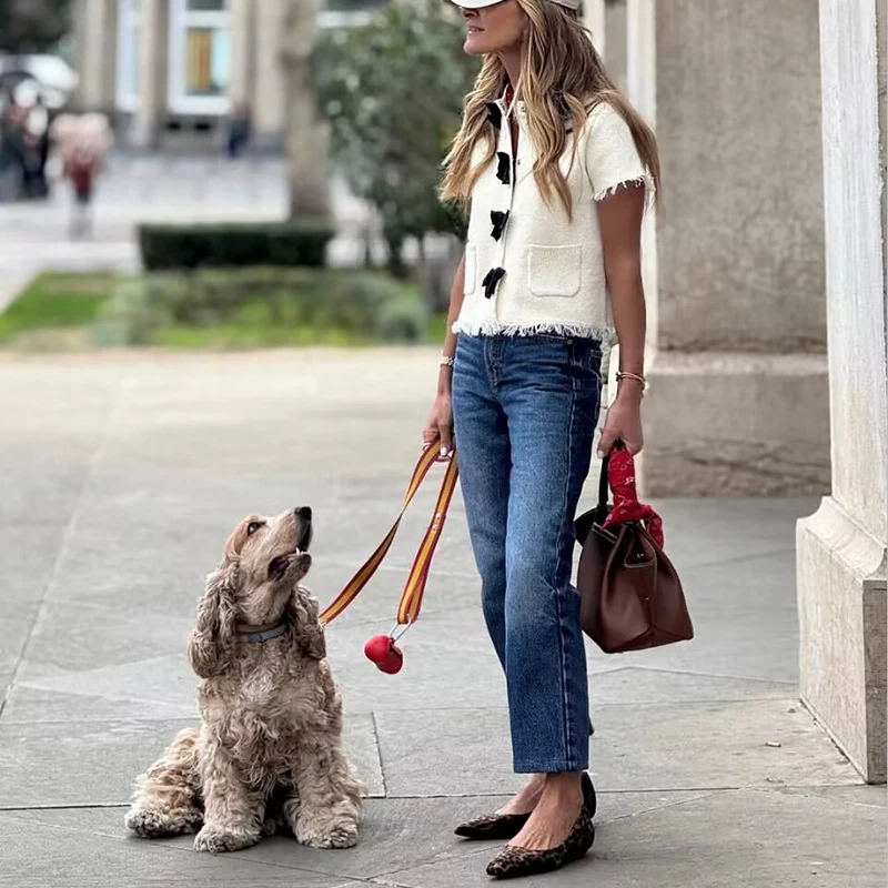 Spring Summer New O Neck Knit Sweater Fashion Casual Solid Color Bow Tops Chic Short Sleeve Single Breasted Tassel Commute Shirt
Spring Summer New O Neck Knit Sweater Fashion Casual Solid Color Bow Tops Chic Short Sleeve Single Breasted Tassel Commute Shirt