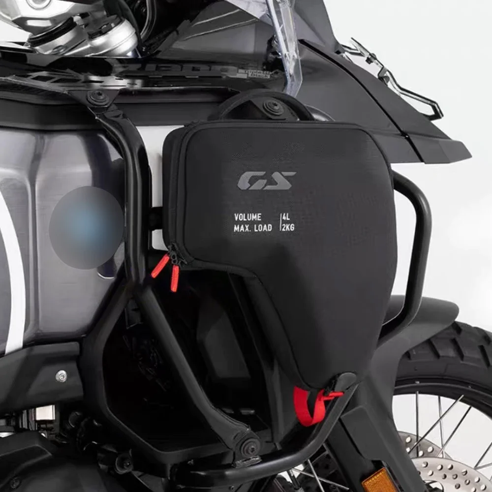 Motorcycle Bag Accessories New Radiator Cowl Bags Side Fairing Tool Bag 4L For BMW R 1300 GS Adventure R1300GS ADV 2024 2025