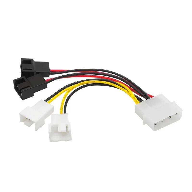 1pcs 4-Pin Molex to 3-Pin fan Power Cable Adapter Connector 12v*2 / 5v*2 Computer Cooling Fan Cables for CPU PC Case Fan cable
1pcs 4-Pin Molex to 3-Pin fan Power Cable Adapter Connector 12v*2 / 5v*2 Computer Cooling Fan Cables for CPU PC Case Fan cable