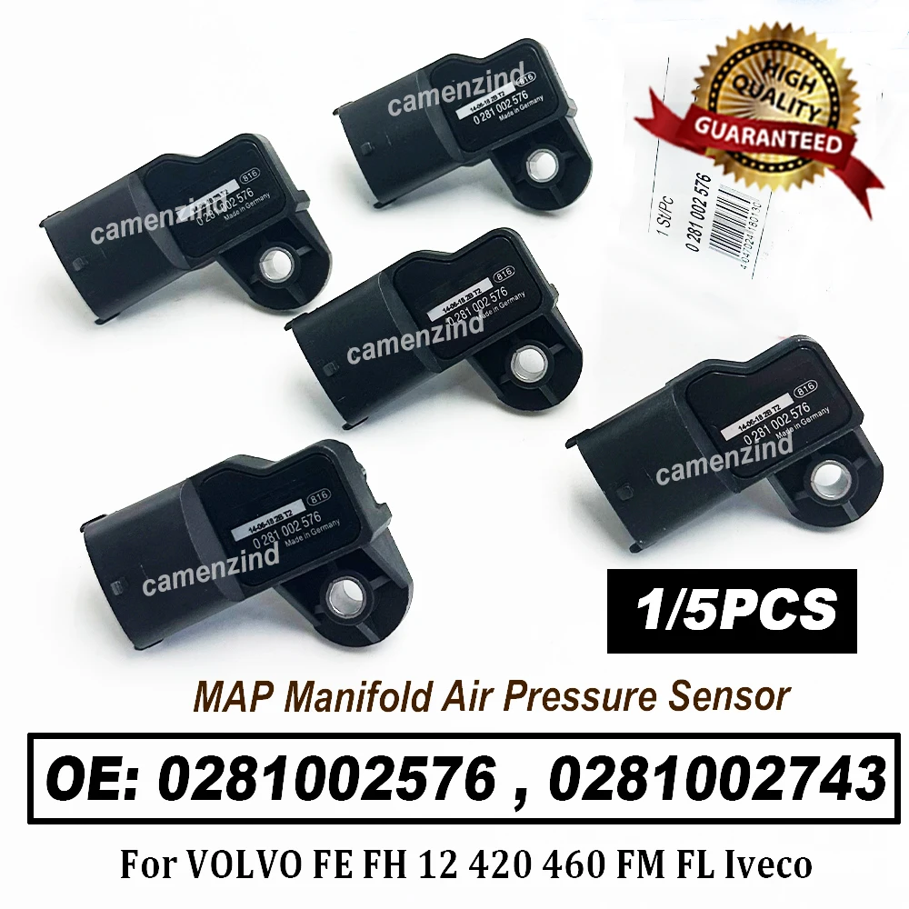 1/5PCS 0281002576 0281006102 0281002743 Intake Manifold Pressure MAP Sensor For 20524936 853725
1/5PCS 0281002576 0281006102 0281002743 Intake Manifold Pressure MAP Sensor For 20524936 853725