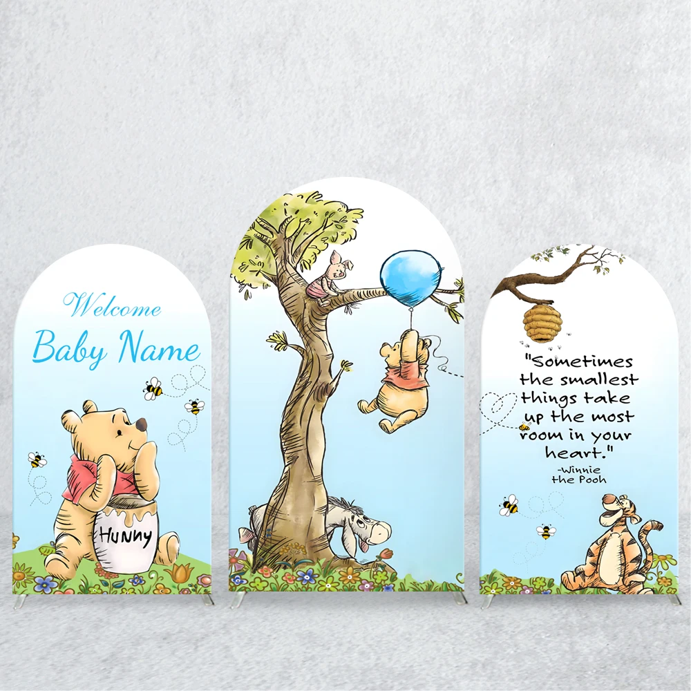 TB Winnie The Pooh Arch Backdrop Tigger Elastic Fabric Balloon for Child Birthday Party Photo Baby Shower Background Decoration
TB Winnie The Pooh Arch Backdrop Tigger Elastic Fabric Balloon for Child Birthday Party Photo Baby Shower Background Decoration
