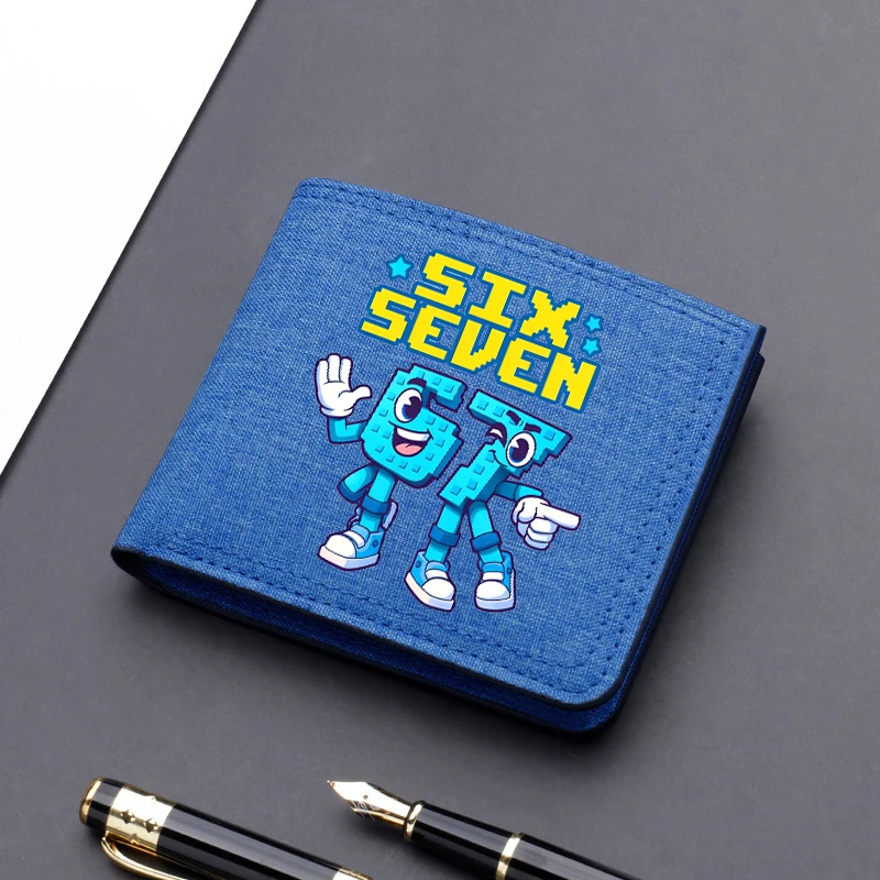 Steal A Brainrot Nylon Wallets for Men 67 Six Seven Cartoon Printed Credit Card Holder Male Commute Portable Hip Hop Money Bag
Steal A Brainrot Nylon Wallets for Men 67 Six Seven Cartoon Printed Credit Card Holder Male Commute Portable Hip Hop Money Bag
