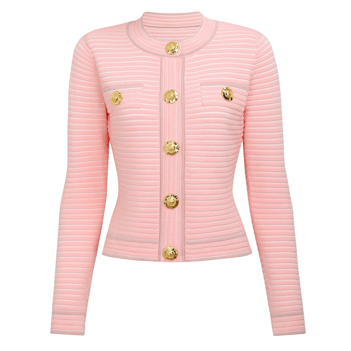 Autumn And Winter New Fashion Women's Classic High-Quality Socialite Style Round Neck Long Sleeved Top Knitted Cardigan Jacket
Autumn And Winter New Fashion Women's Classic High-Quality Socialite Style Round Neck Long Sleeved Top Knitted Cardigan Jacket