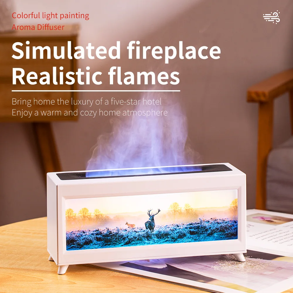 New Light Painting Aromatherapy Machine Household Desktop Humidifier Fog Diffuser
New Light Painting Aromatherapy Machine Household Desktop Humidifier Fog Diffuser