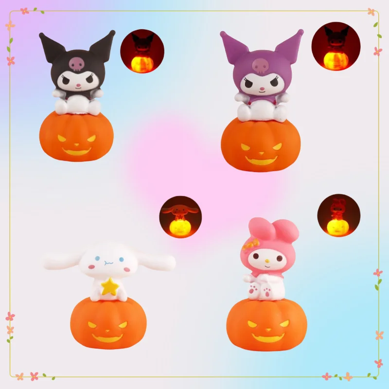 Kuromi Sanrio's New Cartoon Cake Decoration Baking Ornament Halloween Pumpkin Lantern Bedside Night Light
Kuromi Sanrio's New Cartoon Cake Decoration Baking Ornament Halloween Pumpkin Lantern Bedside Night Light