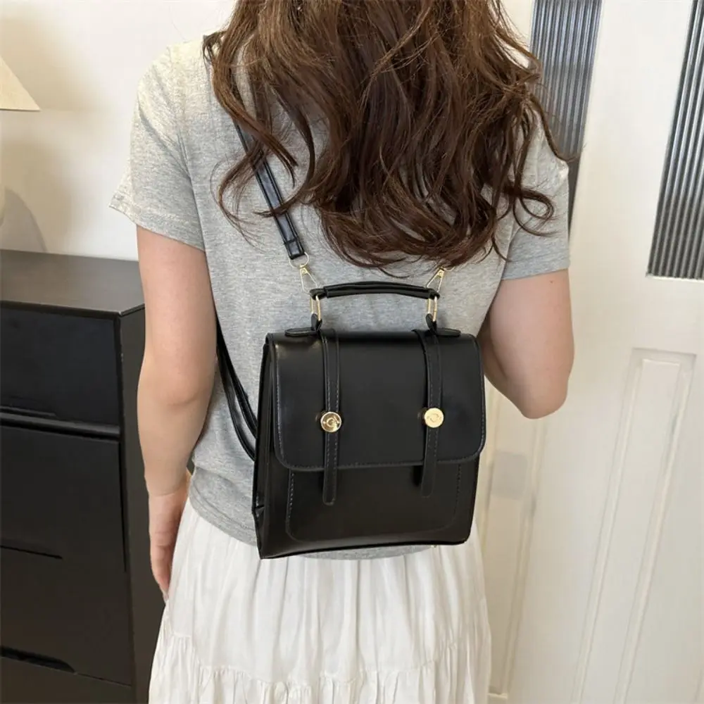 Fashion Minimalist College Style Ruckpack Large Capacity PU Leather Square Crossbody Bag Retro Handbag Travel Backpack Gift
Fashion Minimalist College Style Ruckpack Large Capacity PU Leather Square Crossbody Bag Retro Handbag Travel Backpack Gift