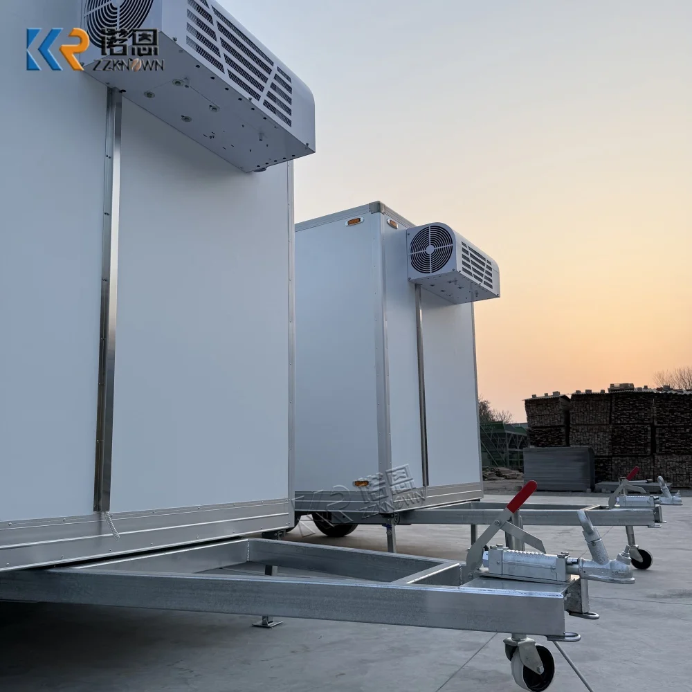 Custom Refrigerated Curtain Side Truck Mobile Food Cooling Concession Trailer With Refrigerator
Custom Refrigerated Curtain Side Truck Mobile Food Cooling Concession Trailer With Refrigerator