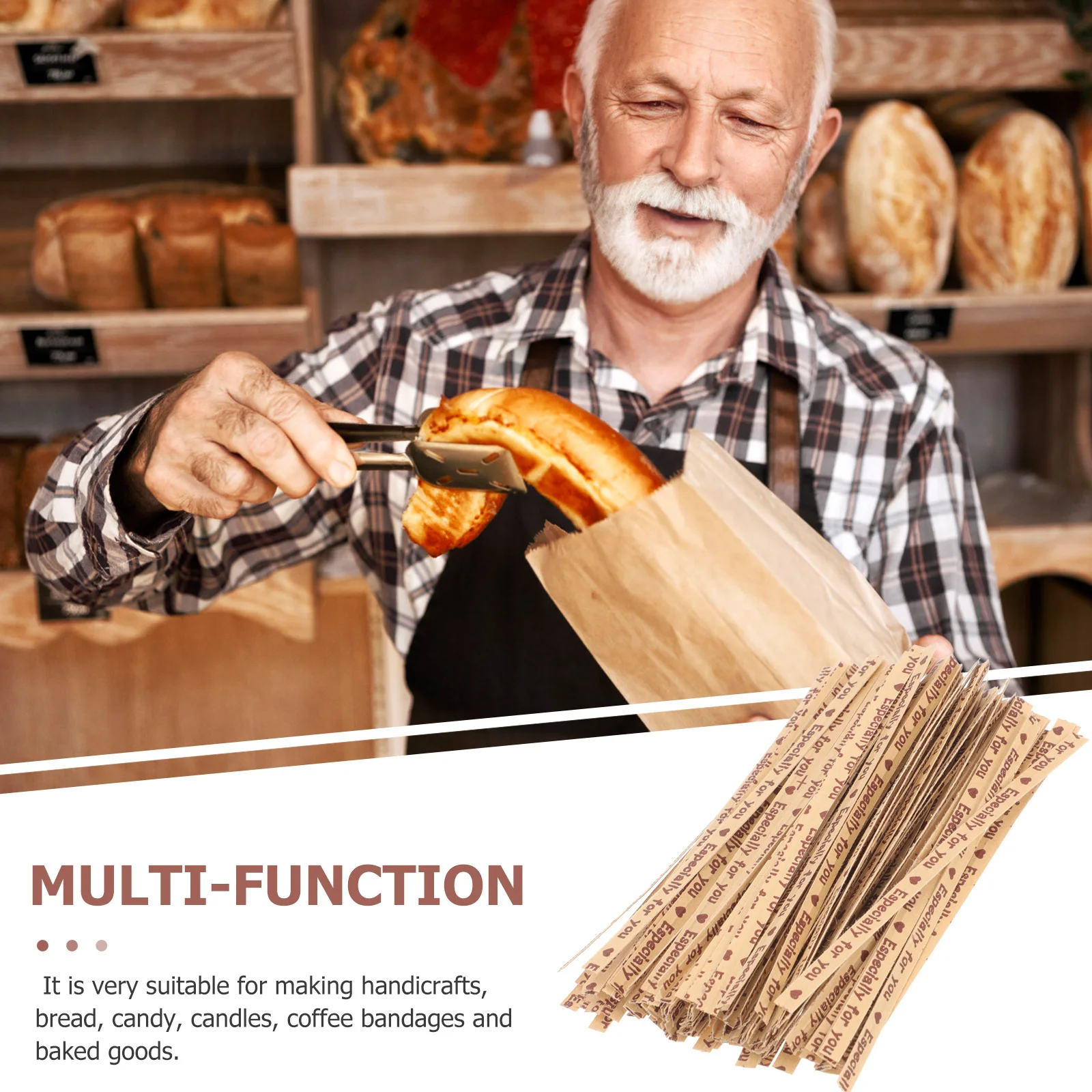 1400pcs Kraft Ties Reusable Bread Bag Seals For Baking Coffee Candy Packaging Party Festival Supplies Kitchen Bar
1400pcs Kraft Ties Reusable Bread Bag Seals For Baking Coffee Candy Packaging Party Festival Supplies Kitchen Bar