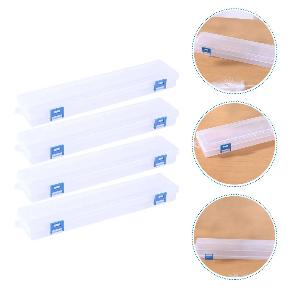 4pcs Oil Clear Portable Storage Case for Watercolor Pens Handheld Tool Organizer Small Supplies Container
4pcs Oil Clear Portable Storage Case for Watercolor Pens Handheld Tool Organizer Small Supplies Container