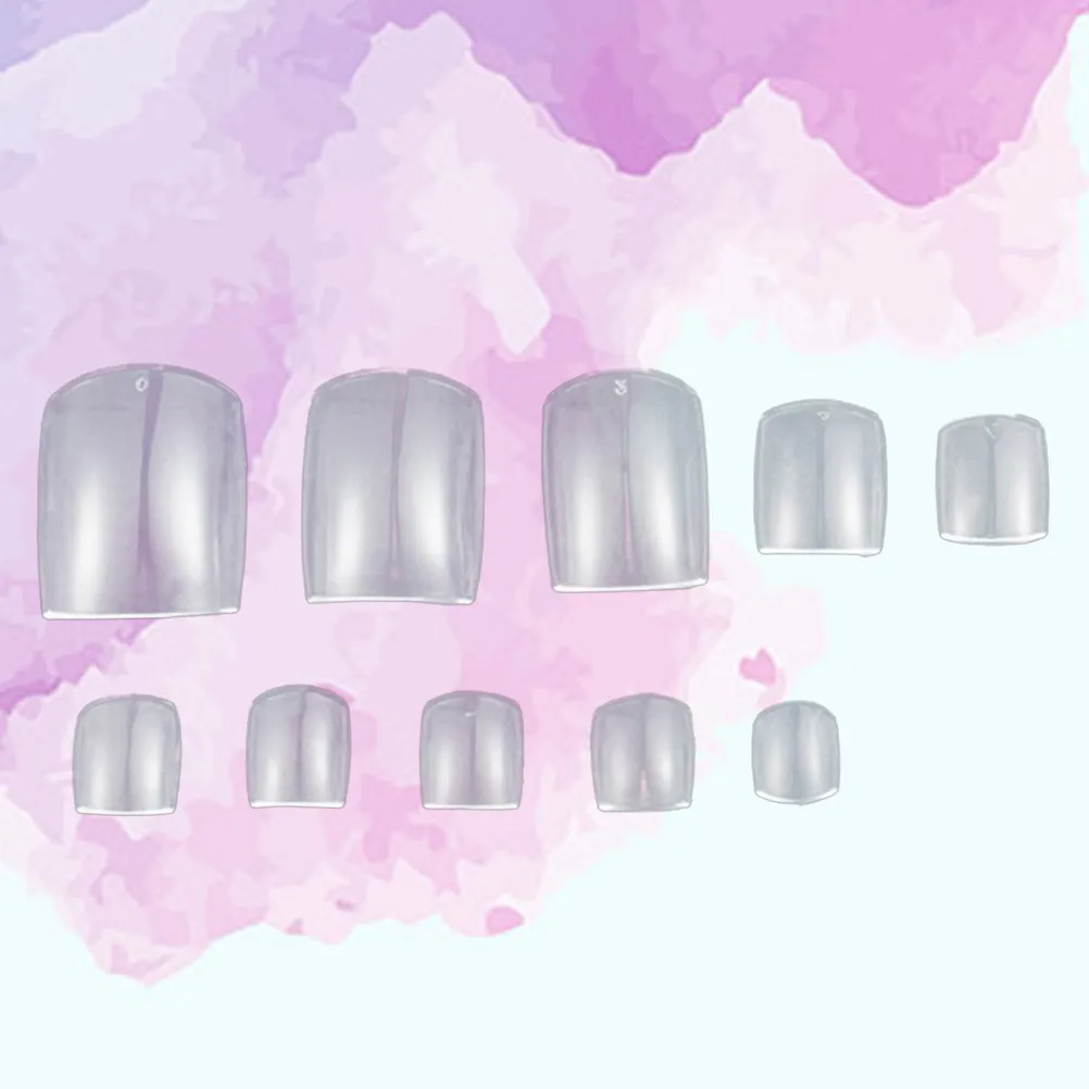 100Pcs Fake Toenail Tips Environmental ABS Material File Custom Length Shape No Pressure Non Toxic Odor Free Gift Idea
100Pcs Fake Toenail Tips Environmental ABS Material File Custom Length Shape No Pressure Non Toxic Odor Free Gift Idea