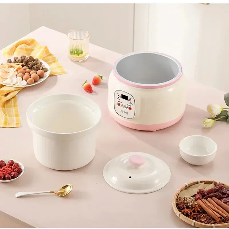 l Автоматическая горящая электрическая плита 1,8 л 2,8 л 3,8 л Электрическая кастрюля для приготовления пищи здоровья, супа, каши, электрическая кастрюля для тушения, домашняя медленная кастрюля
l Автоматическая горящая электрическая плита 1,8 л 2,8 л 3,8 л Электрическая кастрюля для приготовления пищи здоровья, супа, каши, электрическая кастрюля для тушения, домашняя медленная кастрюля