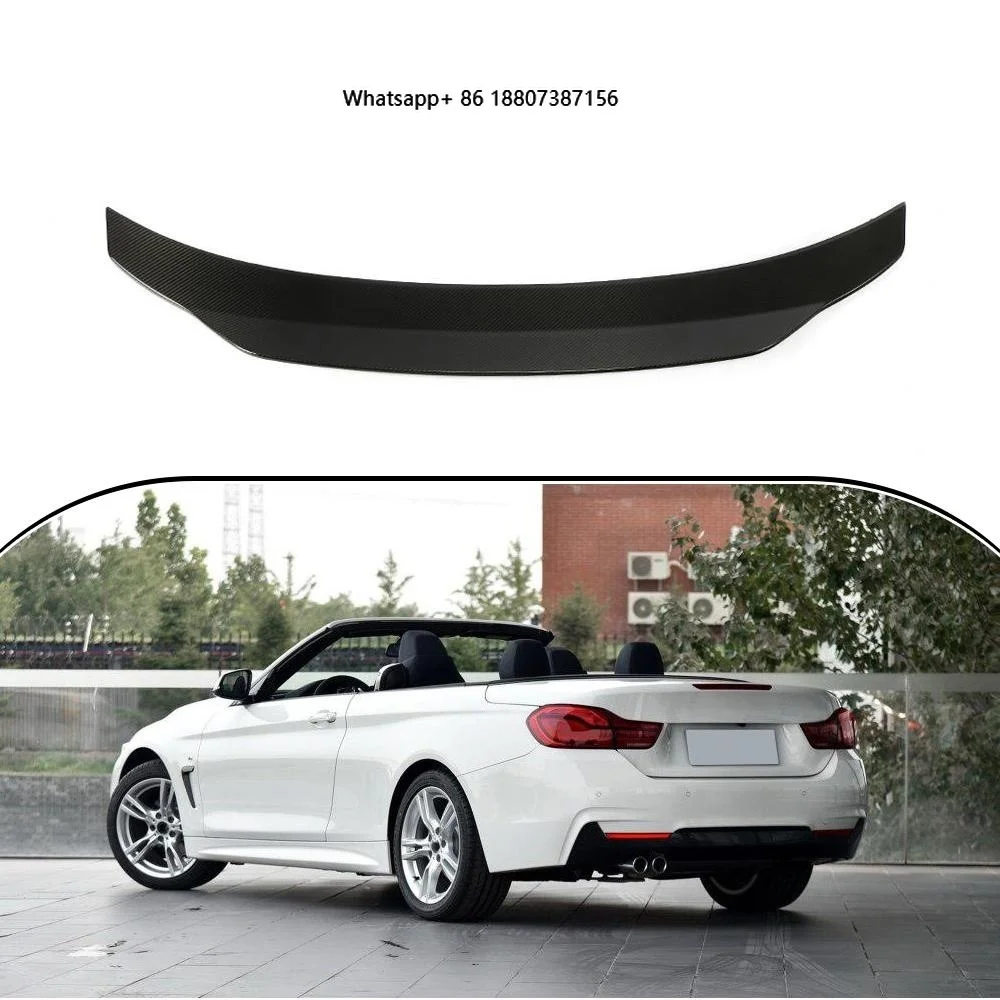 Carbon Fiber F83 Rear Wing Spoiler forBMW F33 428i 430i 435i 440i Convertible 14-19
Carbon Fiber F83 Rear Wing Spoiler forBMW F33 428i 430i 435i 440i Convertible 14-19