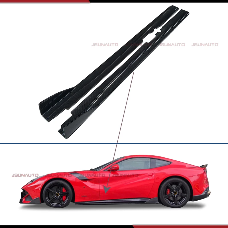 Для Ferrari F12 боковые юбки из настоящего углеродного волокна DMCStyle комплект кузова из углеродного волокна боковая пластина внешняя модификация аксессуары Запчасти
Для Ferrari F12 боковые юбки из настоящего углеродного волокна DMCStyle комплект кузова из углеродного волокна боковая пластина внешняя модификация аксессуары Запчасти