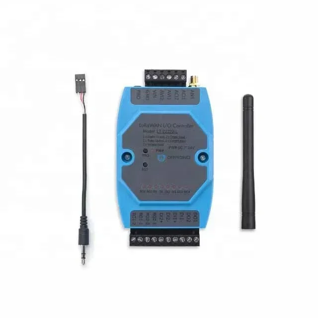 Протокол класса A и класса C LT-22222-L, оригинальный контроллер ввода-вывода LoRa Dragino LoRaWAN
Протокол класса A и класса C LT-22222-L, оригинальный контроллер ввода-вывода LoRa Dragino LoRaWAN