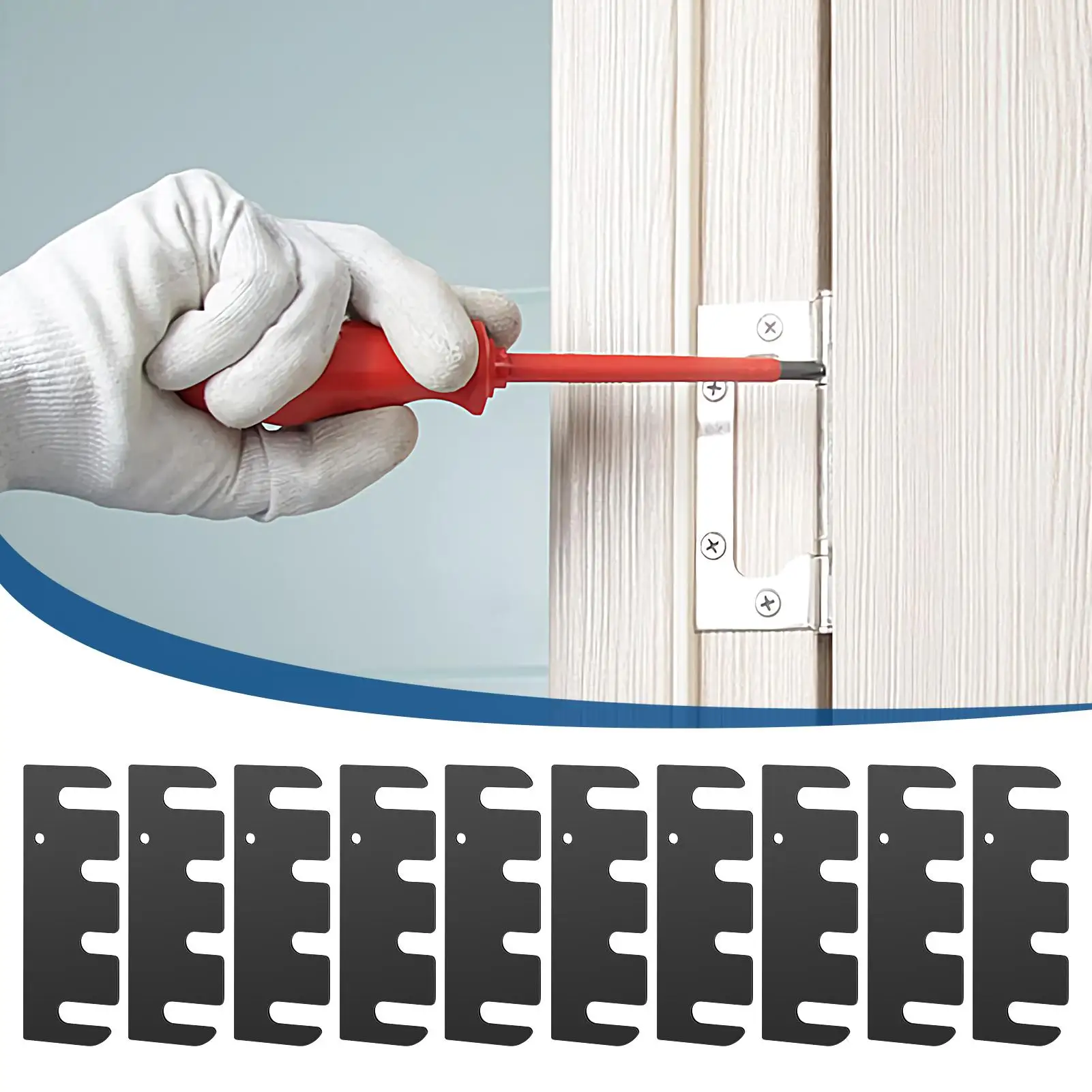 Прокладка для дверных петель, 10 шт., регулировочная пластина из нержавеющей стали, 4-дюймовые устойчивые к ржавчине прокладки для скрытых петель для рамы шкафа
Прокладка для дверных петель, 10 шт., регулировочная пластина из нержавеющей стали, 4-дюймовые устойчивые к ржавчине прокладки для скрытых петель для рамы шкафа