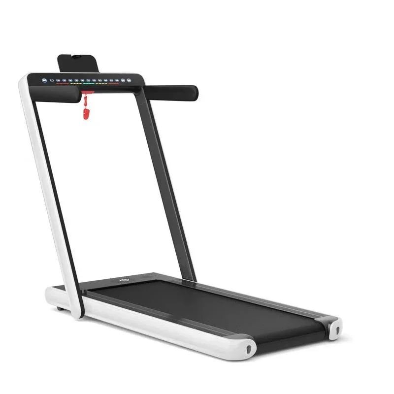 2-in-1 Electric Motorized Health and Fitness Folding Treadmill with Dual Display and Speaker-White
2-in-1 Electric Motorized Health and Fitness Folding Treadmill with Dual Display and Speaker-White