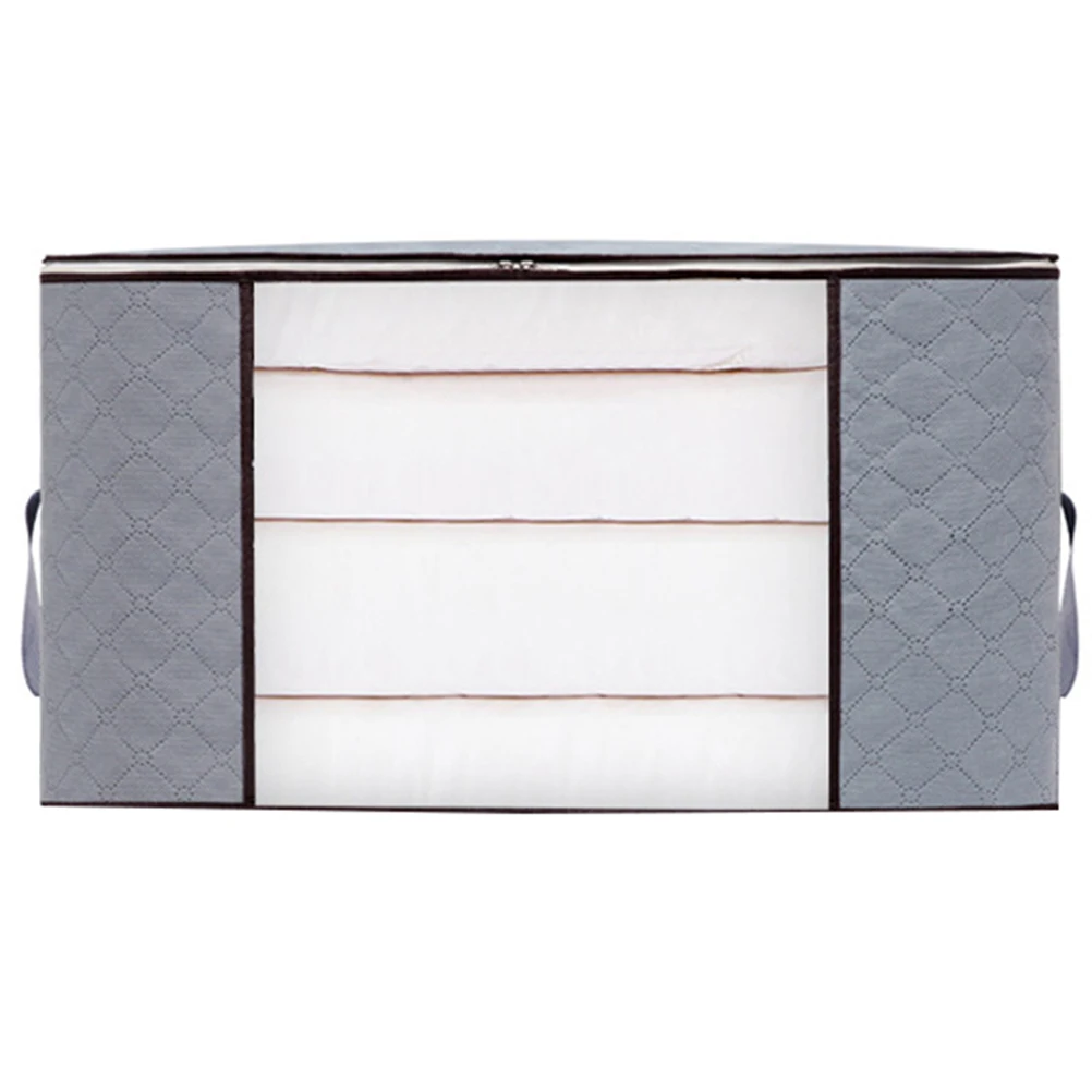Clothes Storage Large Zippered Storage Bags Space Saver Organizer for Blankets Toys Non-woven Dust-free Space Saver Dark Grey
Clothes Storage Large Zippered Storage Bags Space Saver Organizer for Blankets Toys Non-woven Dust-free Space Saver Dark Grey