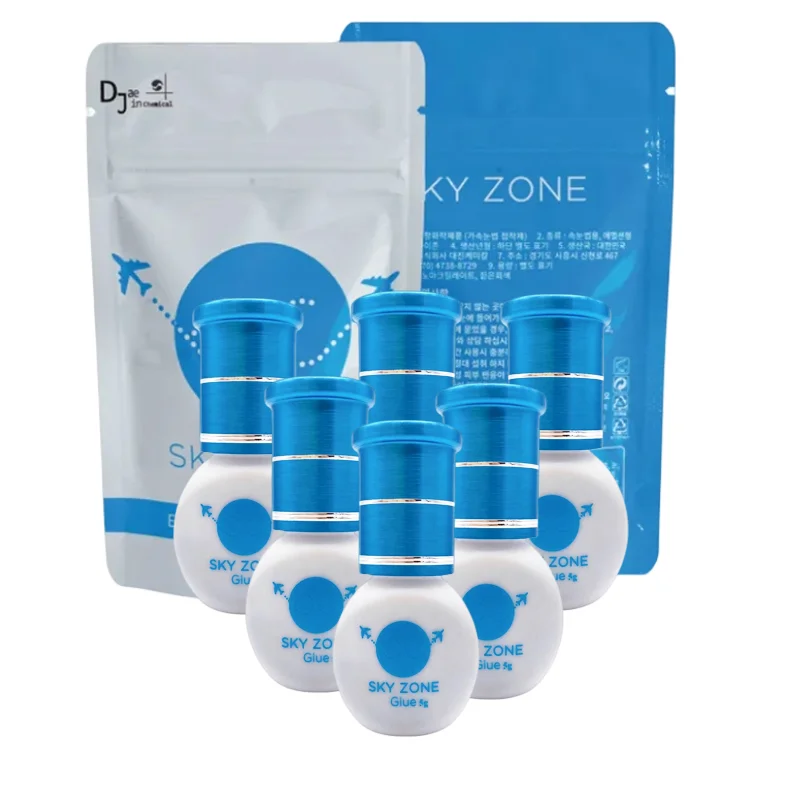 Korea Sky Zone Eyelash Extensions Glue 5g Stronge Fast Dry False Lashes Adhesive Low Irritation Makeup Tools
Korea Sky Zone Eyelash Extensions Glue 5g Stronge Fast Dry False Lashes Adhesive Low Irritation Makeup Tools