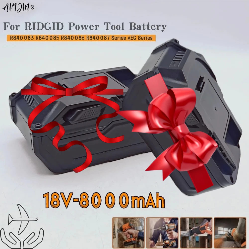 R840087 R840085 для RIDGID/AEG L1815R L1850R L1830R R840083 серии беспроводных электроинструментов 18 В 8,0 Ач литий-ионный аккумулятор
R840087 R840085 для RIDGID/AEG L1815R L1850R L1830R R840083 серии беспроводных электроинструментов 18 В 8,0 Ач литий-ионный аккумулятор