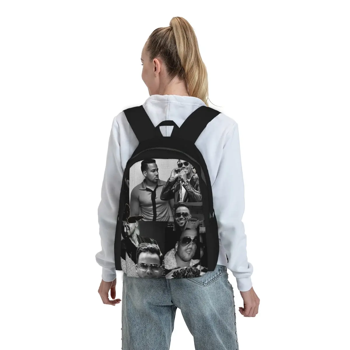 Latin Singer Romeo Santos Backpack Boys Girls BookBag Kids School Bag Computer Shoulder Bags for Men Women
Latin Singer Romeo Santos Backpack Boys Girls BookBag Kids School Bag Computer Shoulder Bags for Men Women