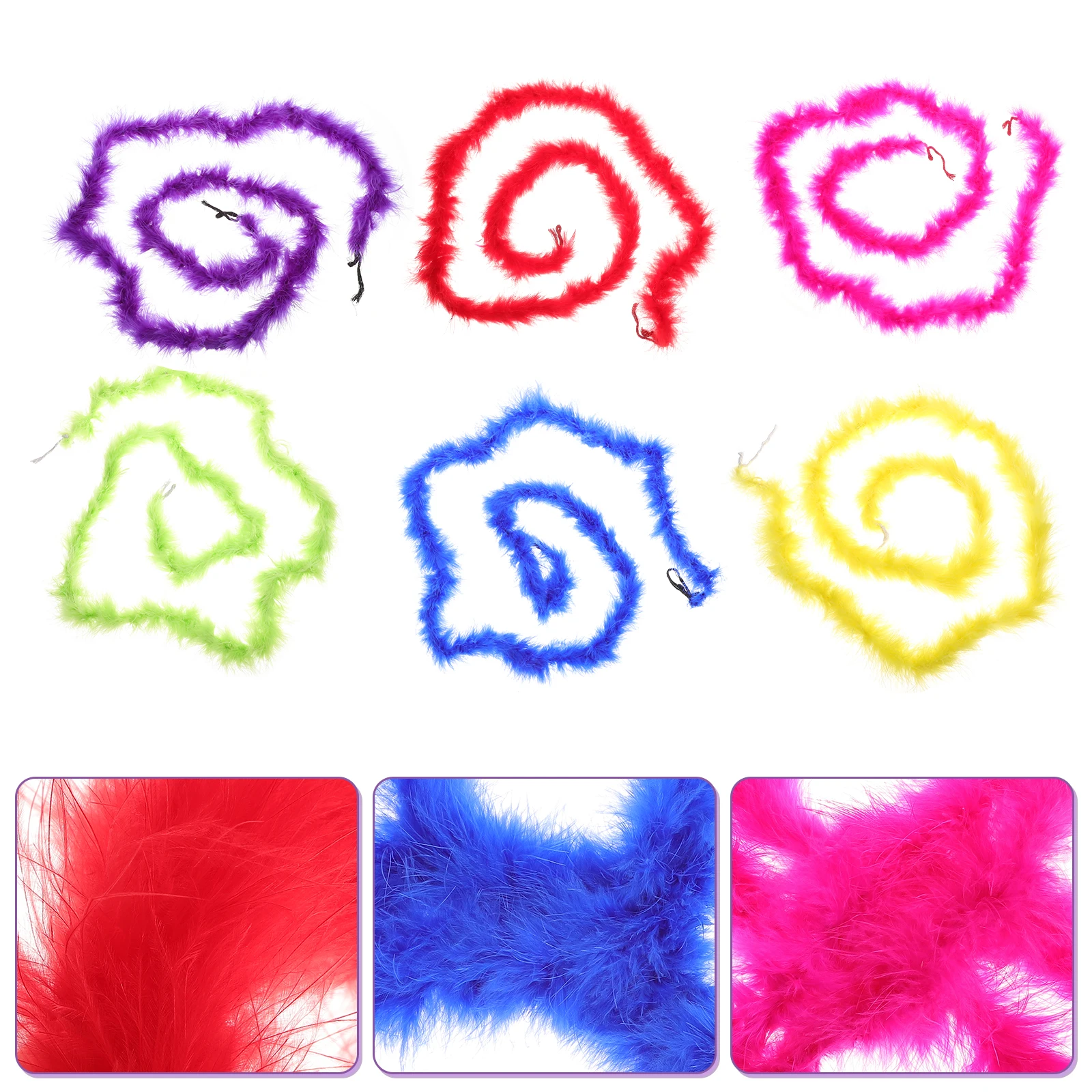 6 Pcs Decorative Strips Light Luster Soft Costume Accessory Party Performing H made Fringe Trim Sewing
6 Pcs Decorative Strips Light Luster Soft Costume Accessory Party Performing H made Fringe Trim Sewing